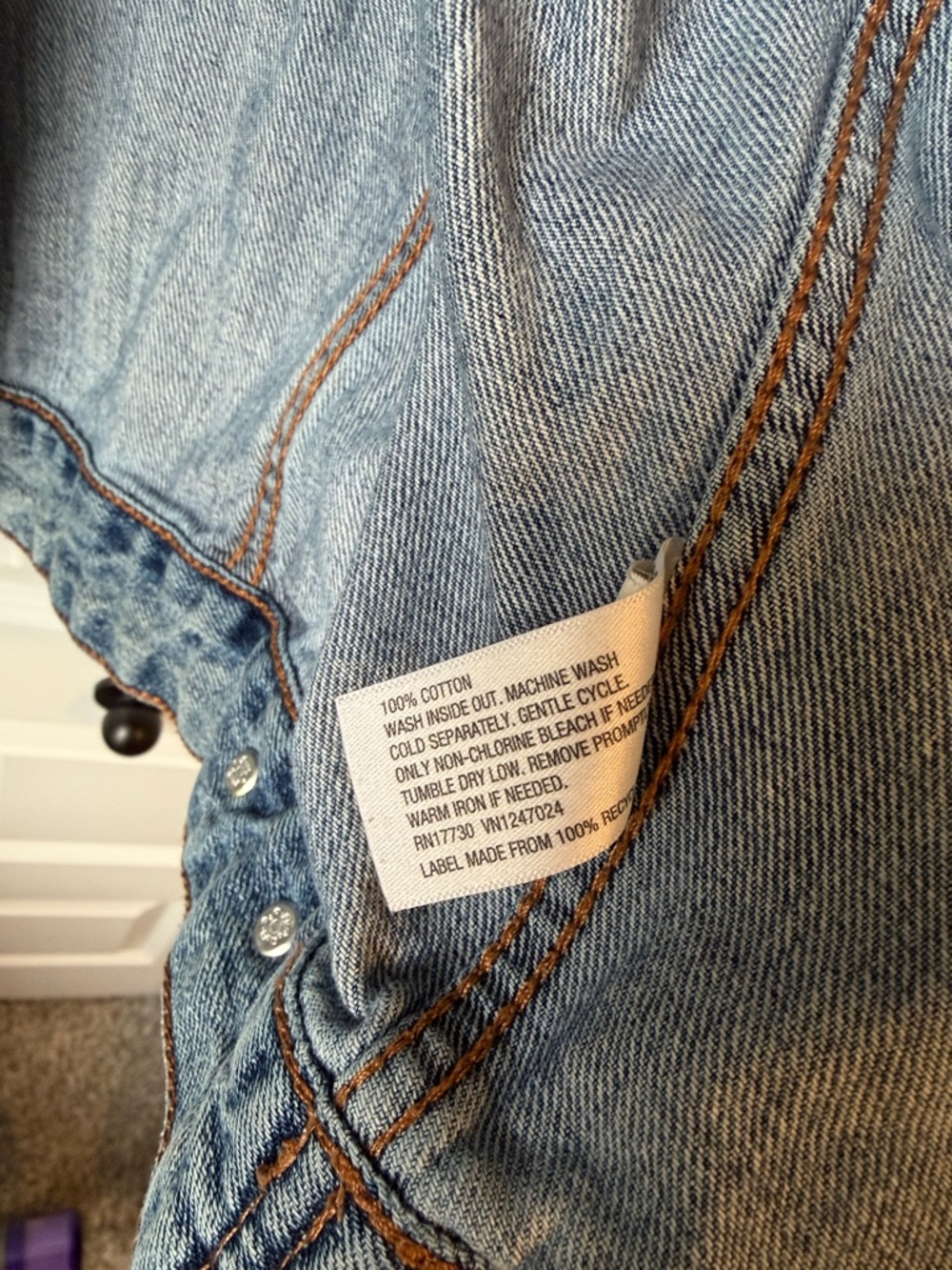 WILD FABLE // JEAN JACKET - Picture 4 of 6